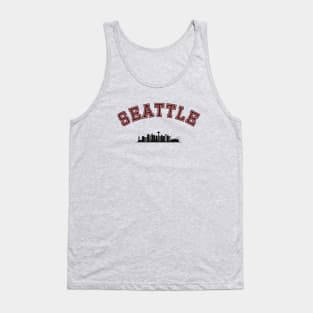 Seattle Skyline Tank Top